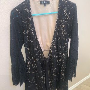 Lulu’s Black and White Dress